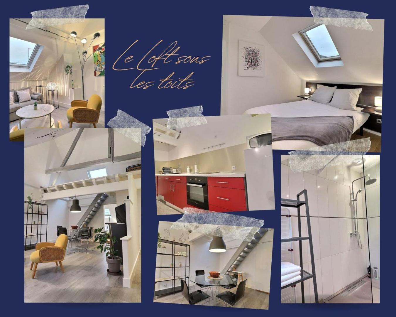 Le Loft Sous Les Toits - Proche Gare - Mon Groom Troyes Dış mekan fotoğraf